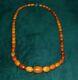 Vintage Antique old natural Baltic Amber necklace butterscotch 39,4 gr, 68 cm