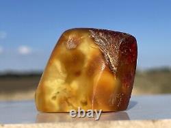 Vintage Baltic Amber Natural Nugget 100% Weight 30 g