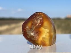 Vintage Baltic Amber Natural Nugget 100% Weight 30 g