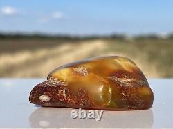 Vintage Baltic Amber Natural Nugget 100% Weight 30 g