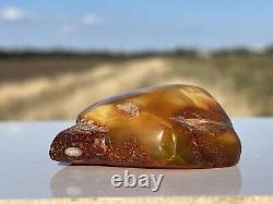 Vintage Baltic Amber Natural Nugget 100% Weight 30 g