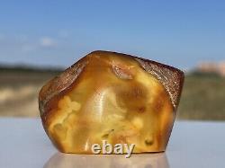 Vintage Baltic Amber Natural Nugget 100% Weight 30 g