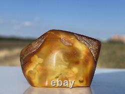 Vintage Baltic Amber Natural Nugget 100% Weight 30 g