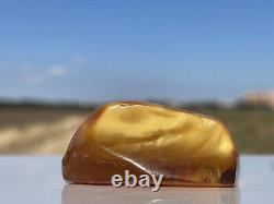 Vintage Baltic Amber Natural Nugget 100% Weight 30 g