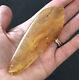 Vintage Large 100%Natural Raw Baltic Honey Amber Stone 34g Approx 4 1/4x2