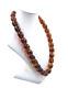 Vintage Natural Baltic Amber Necklace Cognac large Amber Beads pressed