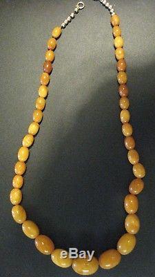 Vintage Natural Baltic butterscotch Amber Necklace