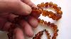 Vintage Weathered Natural Baltic Butterscotch Amber Necklace