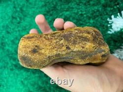 Yellowithmilky Baltic Amber stone (262 g.)